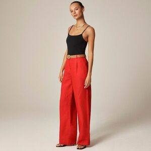 Old Navy Red Wide-Leg Pants